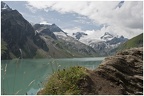 Blick vom Mooserboden auf die Berge der Glocknergruppe