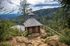 Blick von der Rachelkappele zum See